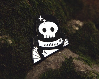 Space Janitor Enamel Pin