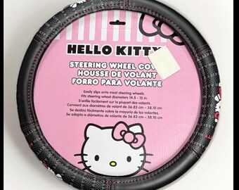 Hello Kitty License Plate Frame, Lic. Plt Black Aluminum, Pink