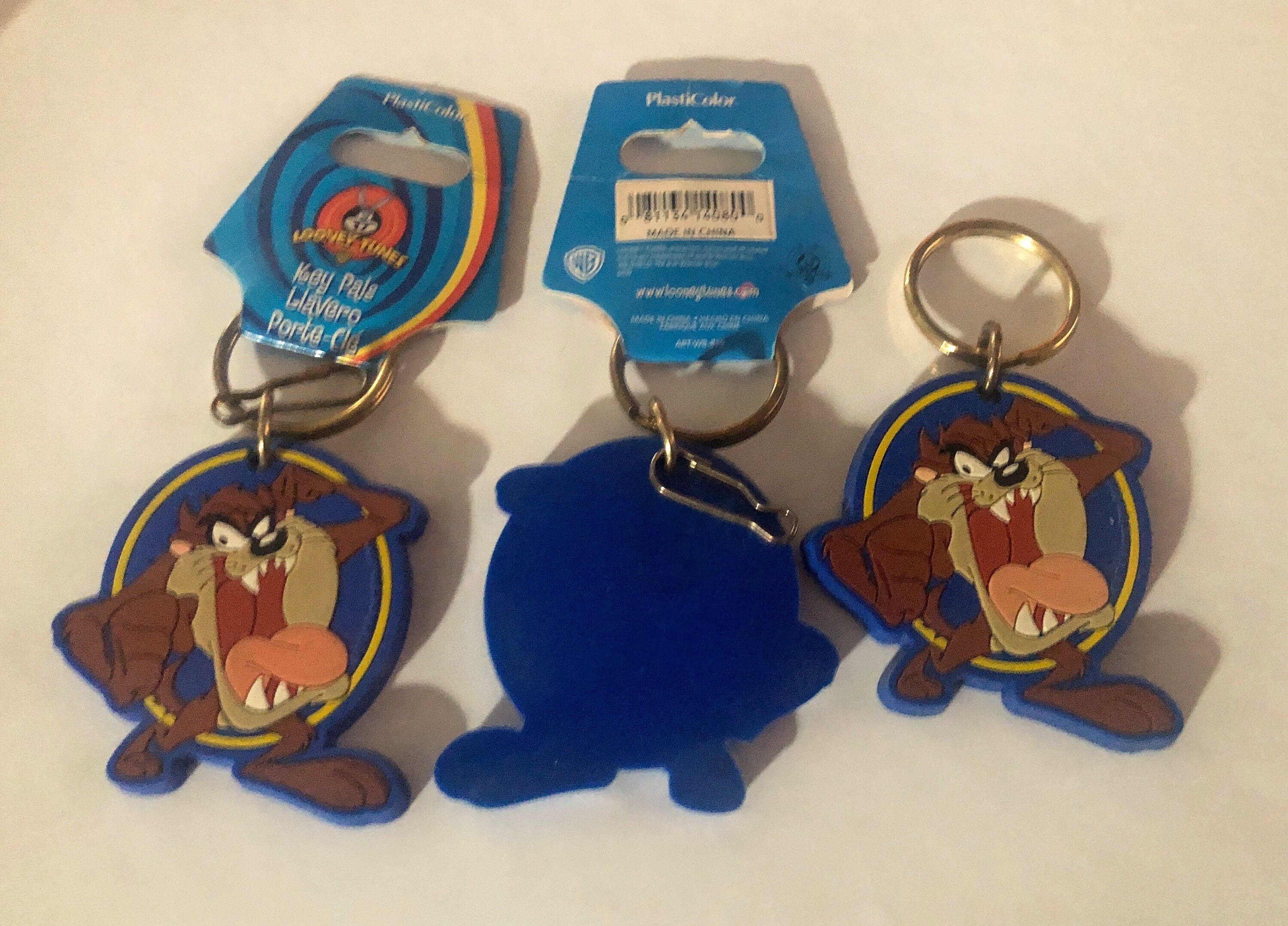 Tasmania Devil Looney Tunes Rare NEW Keychain Keypall , Porte -ele