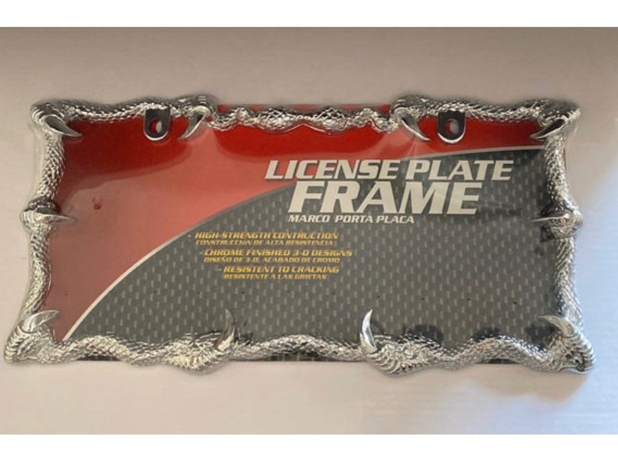 Cobra License Plate Frame: Gold Metal Car Tag Holder - Etsy