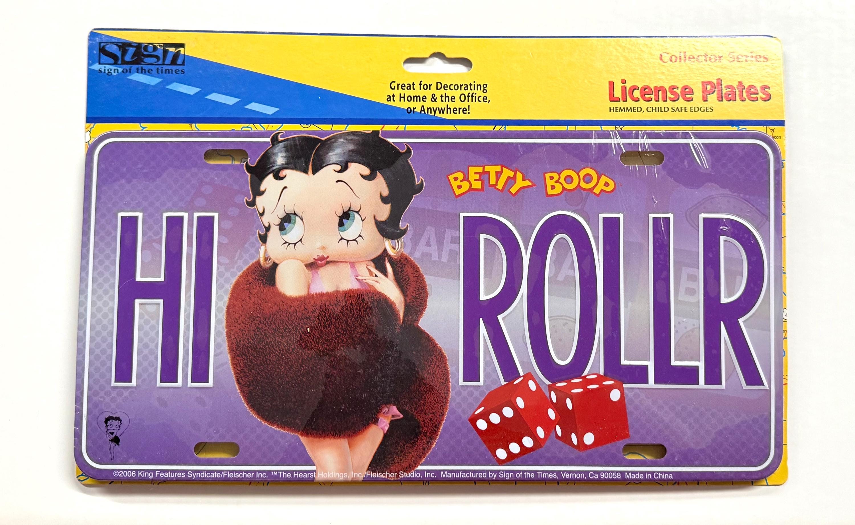 Betty Boop License Plate - Etsy