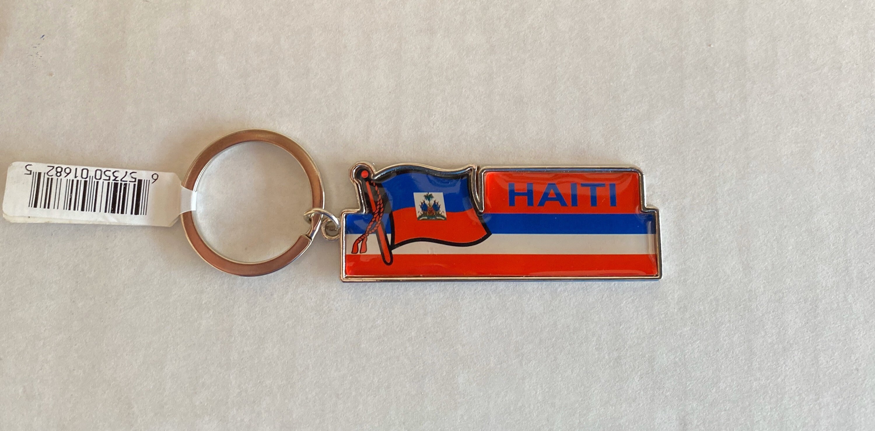Haiti Flag Mini Boxing Gloves – Rearview Mirror Hanging Car Decoration