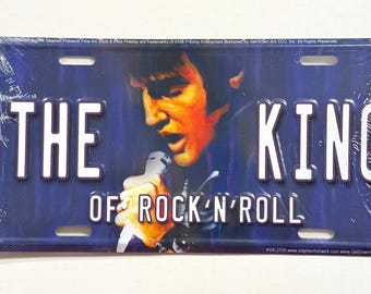 Elvis Presley Novelty License Plate: Aluminum Wall Art - Etsy