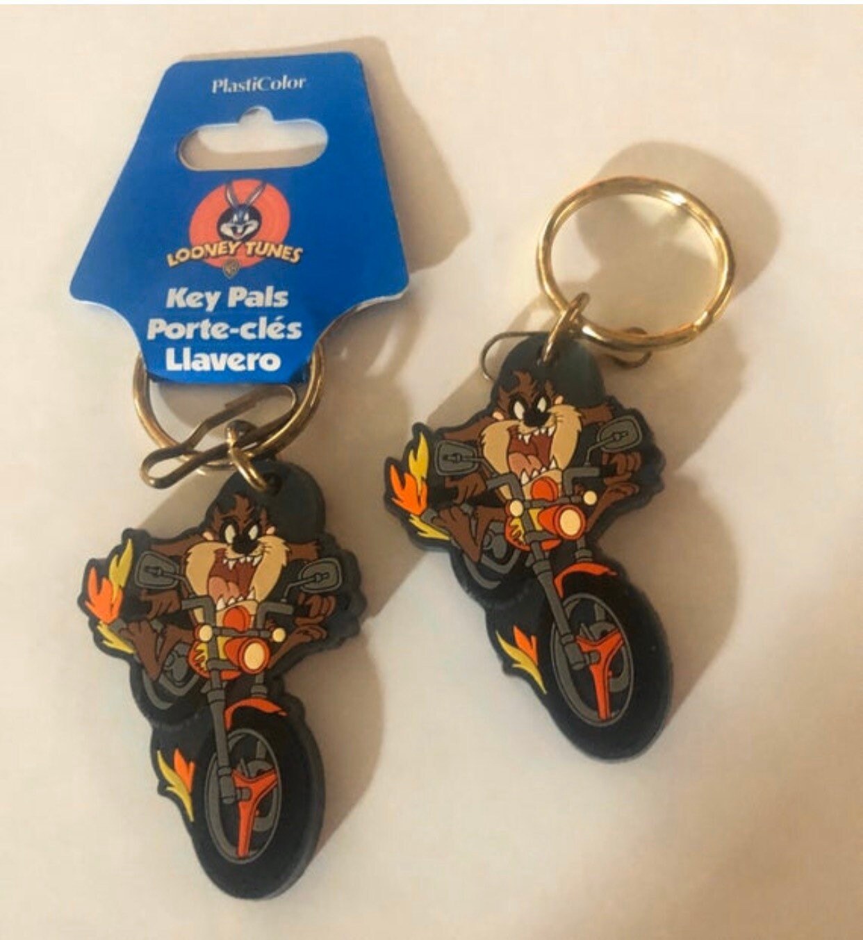 Tasmania Devil Looney Tunes Rare NEW Keychain Keypall , Porte -ele