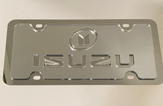 Isuzu Rodeo/trooper Emblem: 3D Acrylic Mirror on Stainless Steel