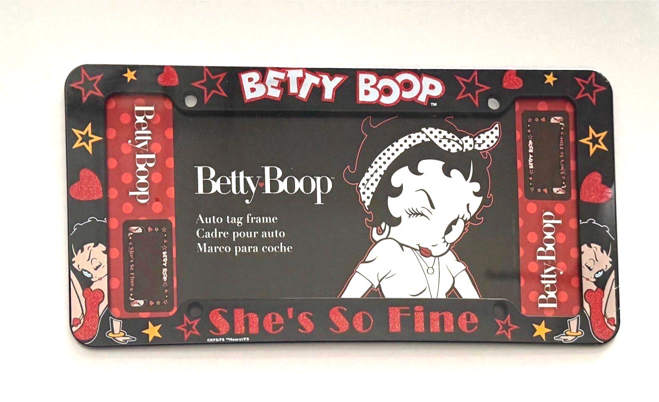 Betty Boop ,minnie Mouse License Plate Frame: Universal Fit Car