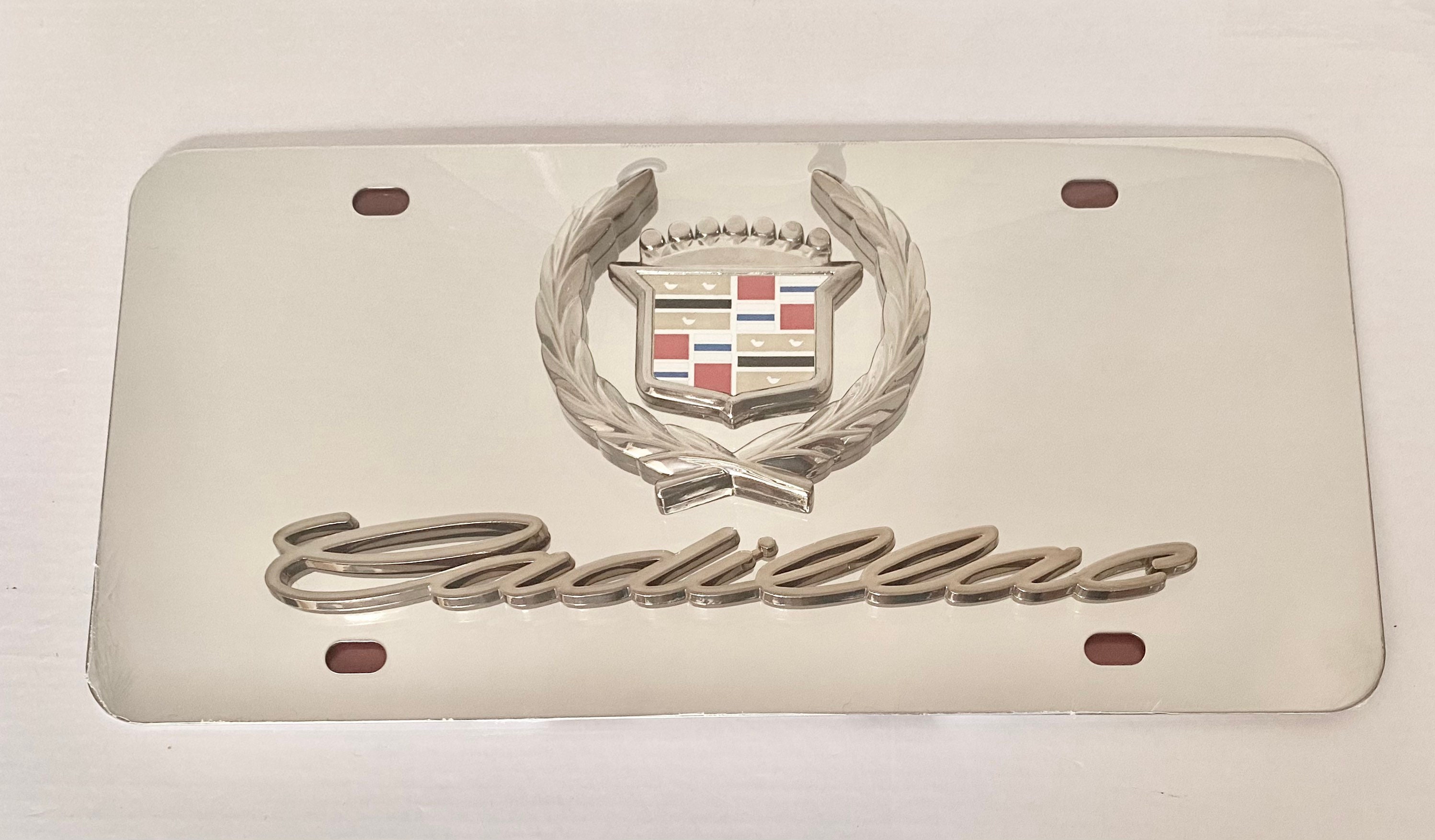 Cadillac license plates discount