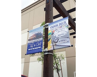 Street Pole Banner Etsy