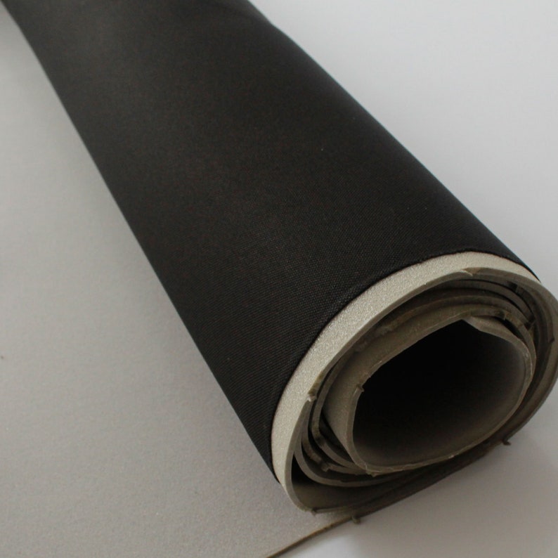 Auto Headliner Upholstery Foam Fabric Car Repair Black Etsy