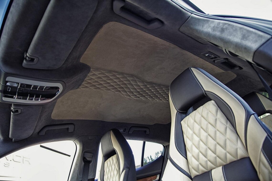 Automotive Upholstery Headliner Fabric Black Foam Car Repair Etsy