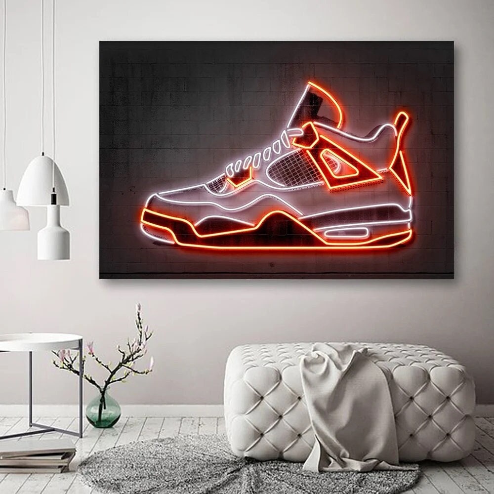 Nike Swoosh Drip Wall Decal Art Sports Basketball Decor Sticker