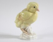 Chick animal figurine bird gorgeous bird Karl ENS Volkstedt Thuringian porcelain