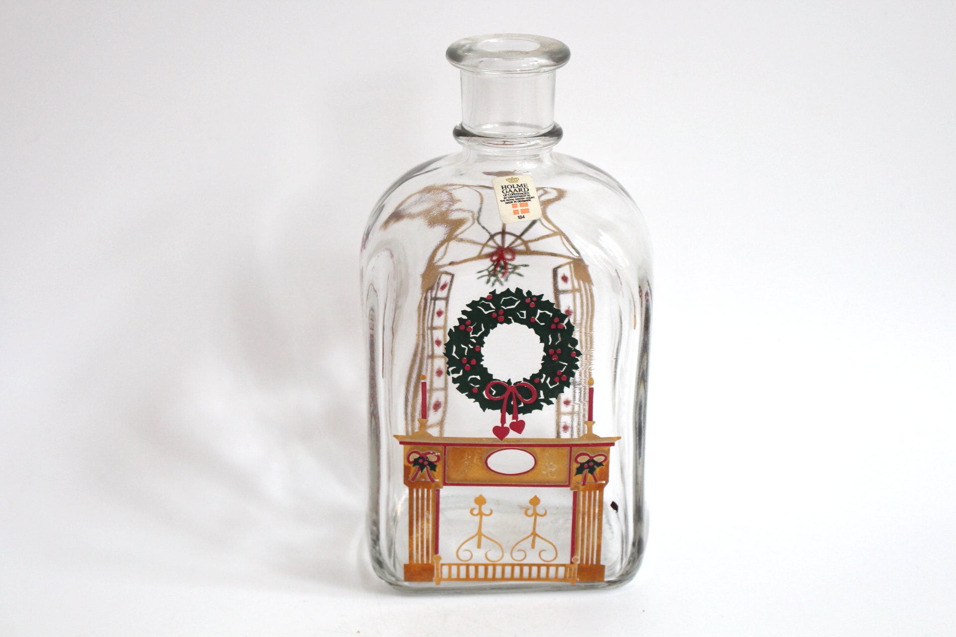 Holmegaard Weihnachtsflasche 2003 Holmegaard Weihnachtsflasche 2003