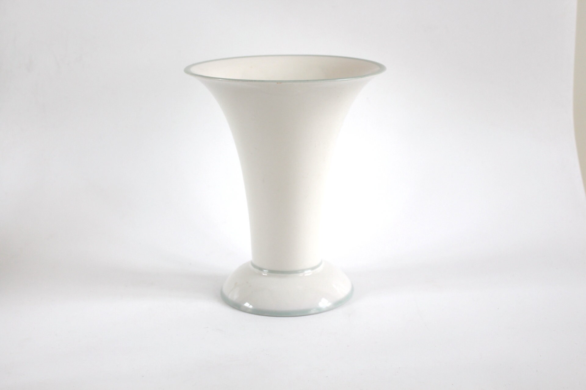 Art Deco Vase Around 1920 Karl Tutter Hutschenreuther White - Etsy
