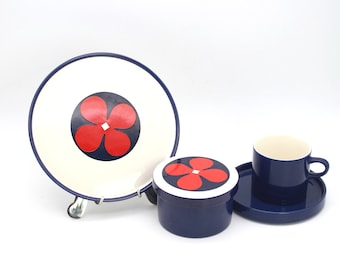 Vintage Set of Melitta Stockholm - Melitta Coffee Cup and Side