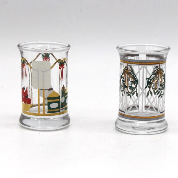Holmegaard shot glass Christmas series which year? Denmark Shot Glass