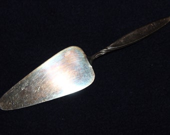 antique cake lifter pastry lifter handle silver