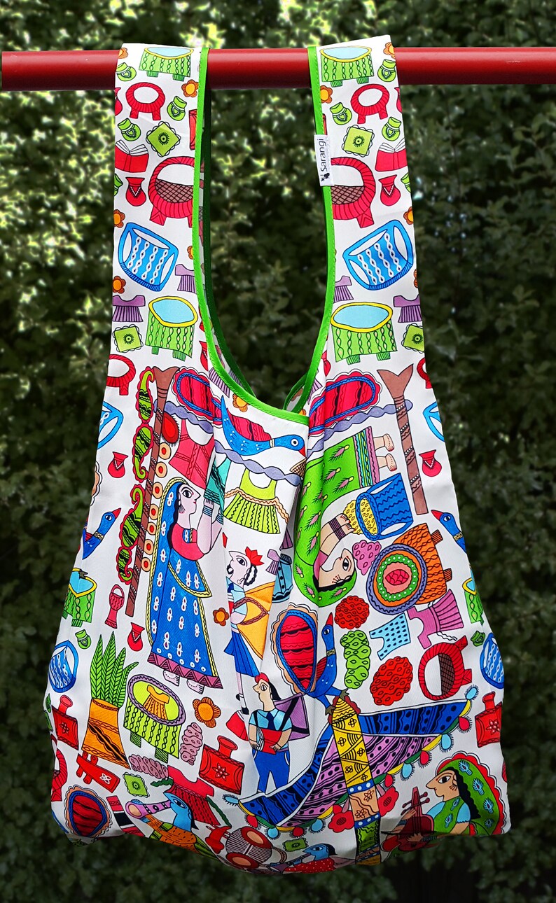 Eco friendly shopping bag women/'s empowerment project