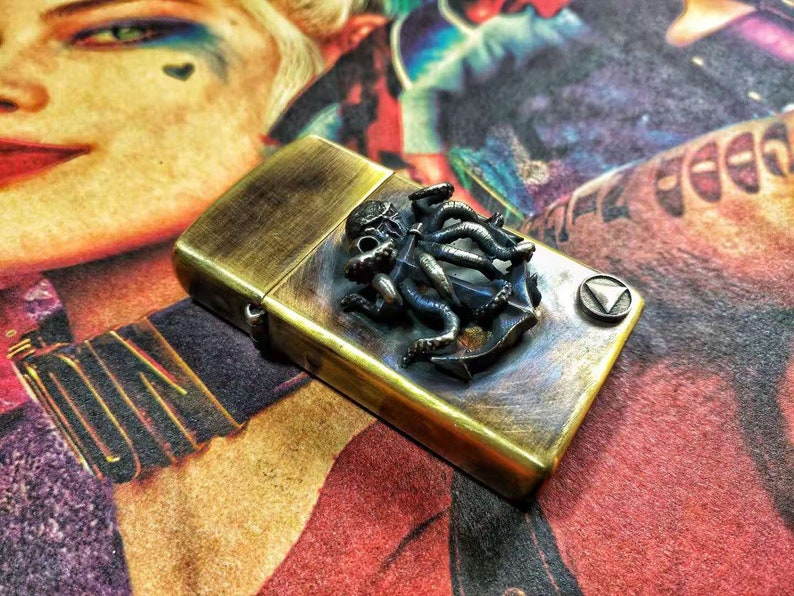 EDC Yonderson Custom Zippo Lighter Pirates of the Caribbean Etsy