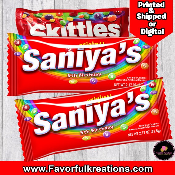 Download hule Forfatter Alternativ custom skittles wrapper - naturalgiftssociety.org