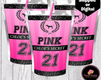 Victoria Secret Pink Party Decorations Etsy