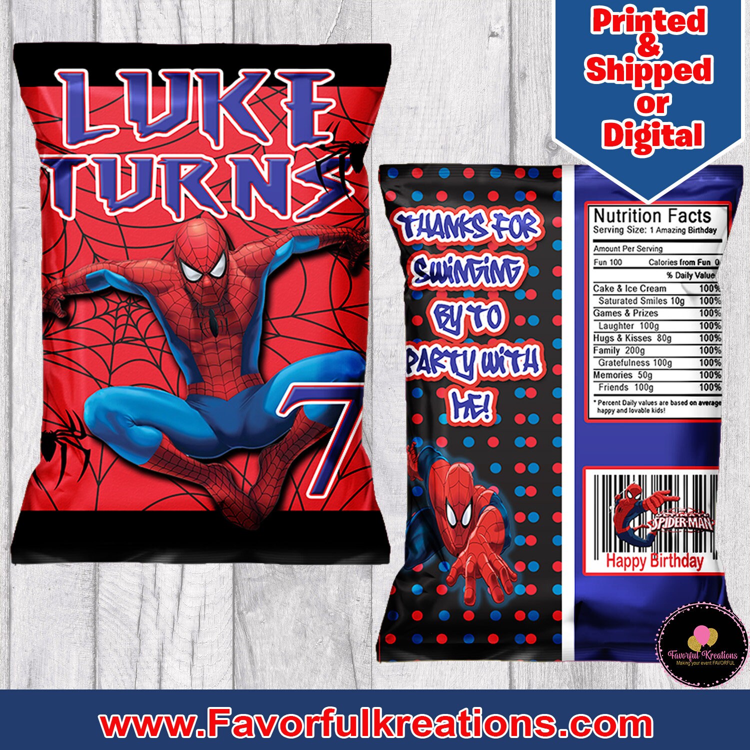 personalised spiderman bolsa