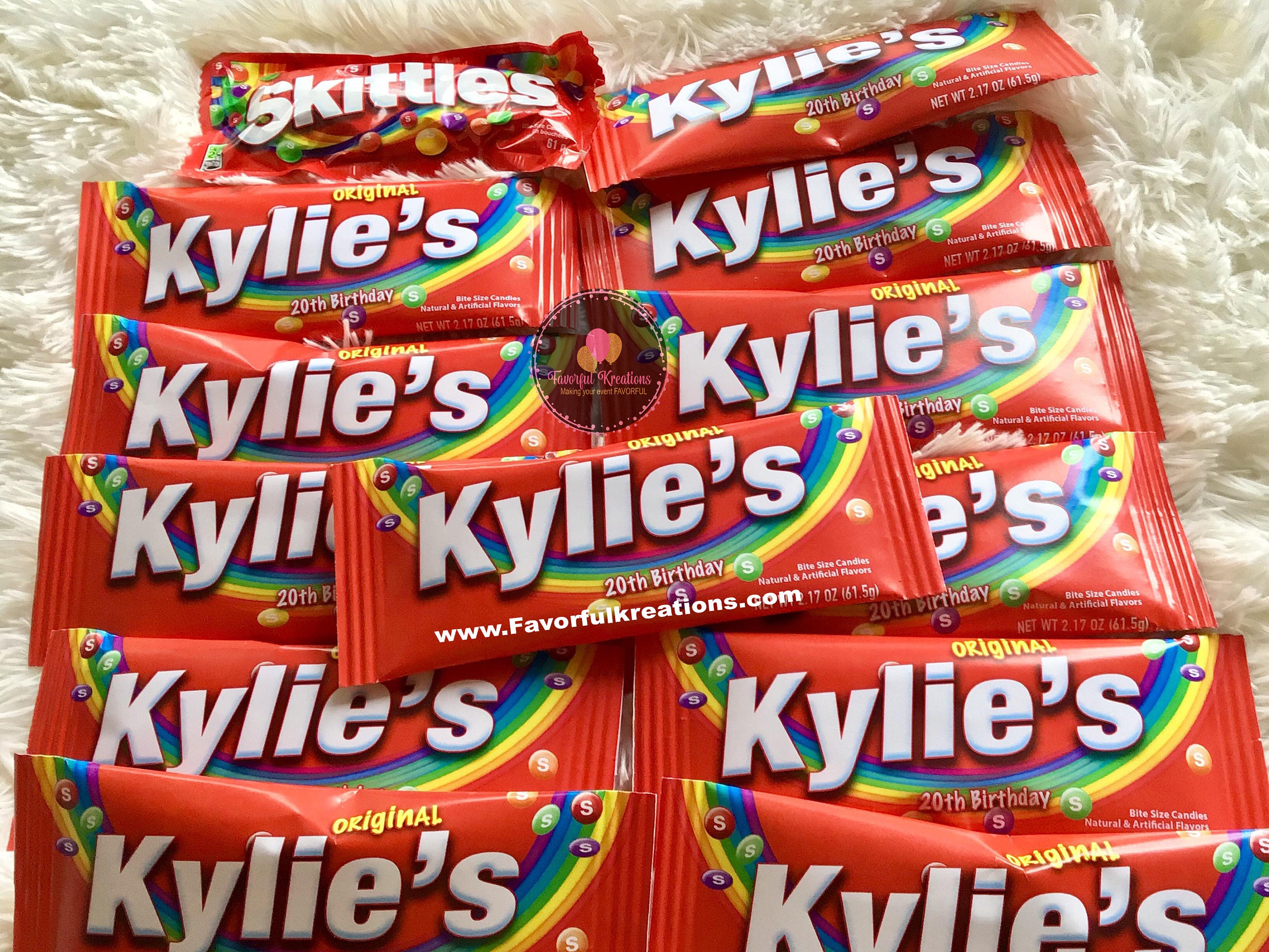 Personalized Name SkittlesCustom SkittlesBirthday Etsy