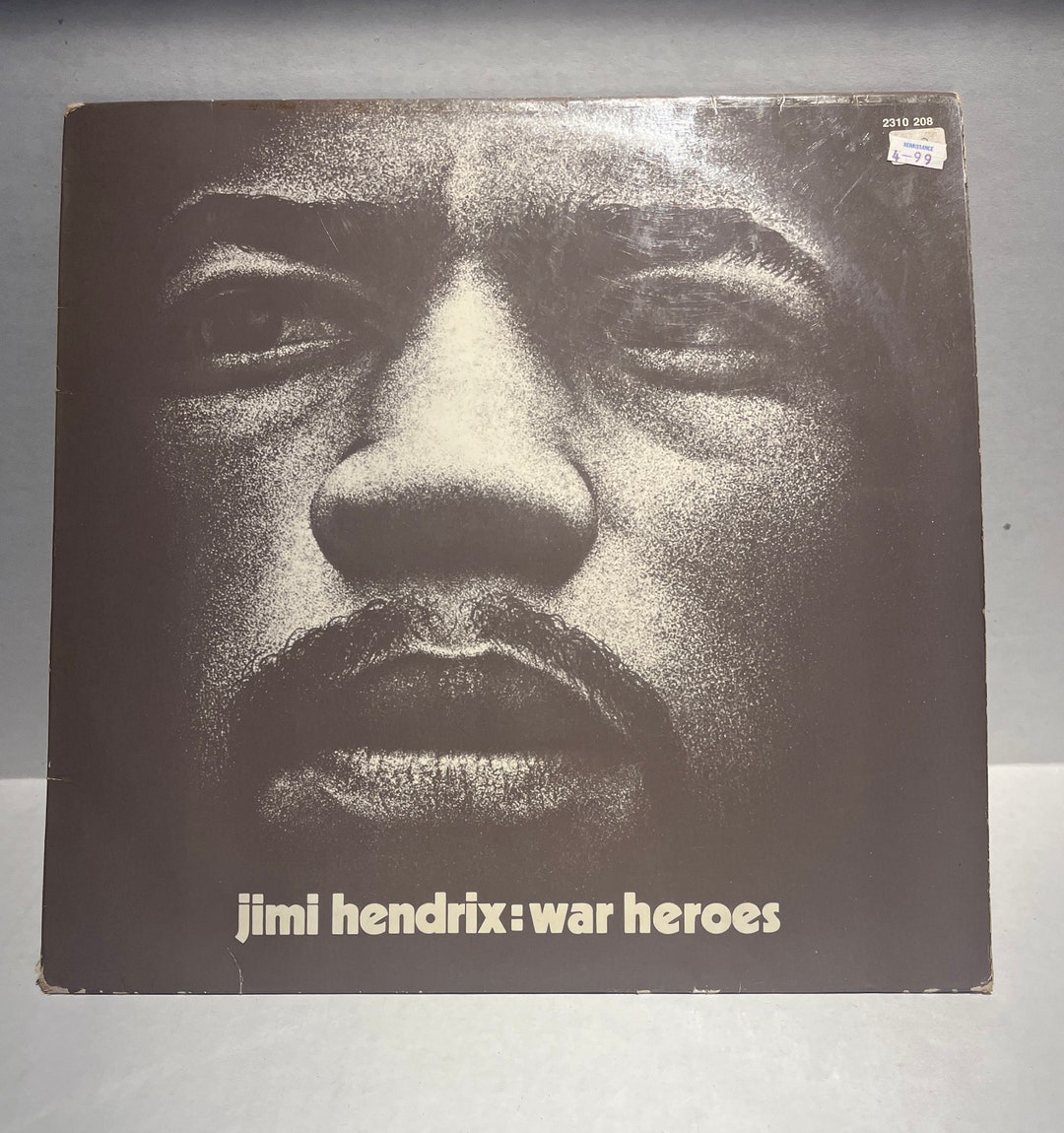 1980 Jimi Hendrix War Heroes Vinyl Etsy