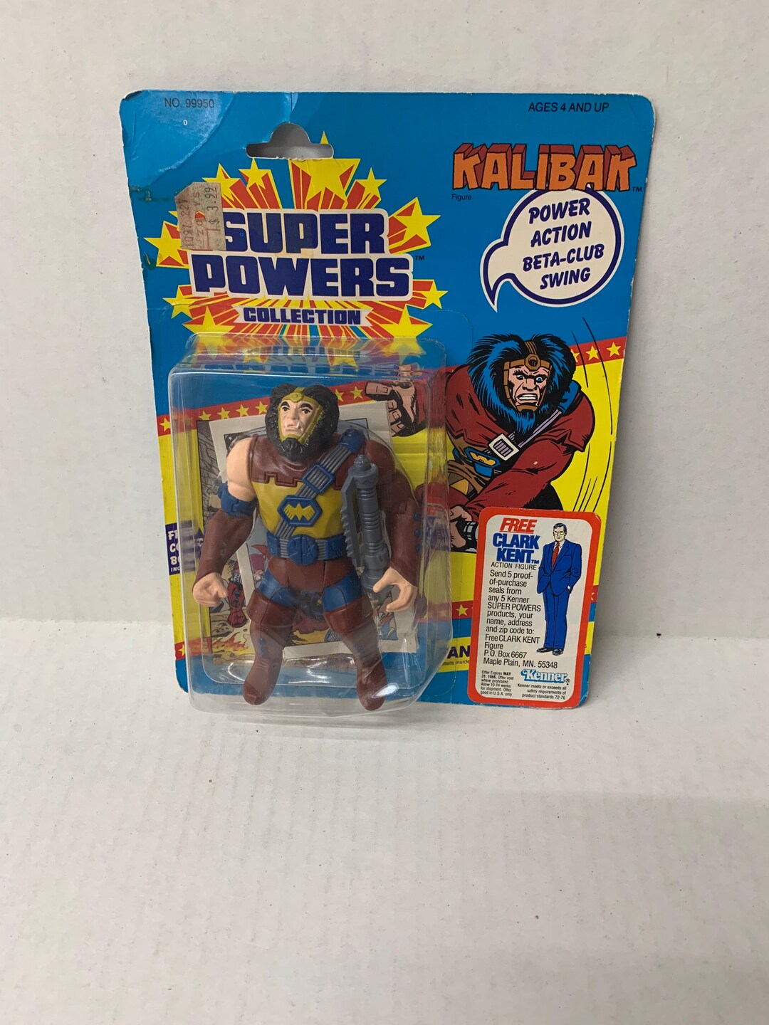 1985 Kenner DC Comics Super Powers Collection Kalibak Action Etsy