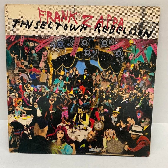 Frank Zappa tinsel Rebellion Vinyl Record - Etsy