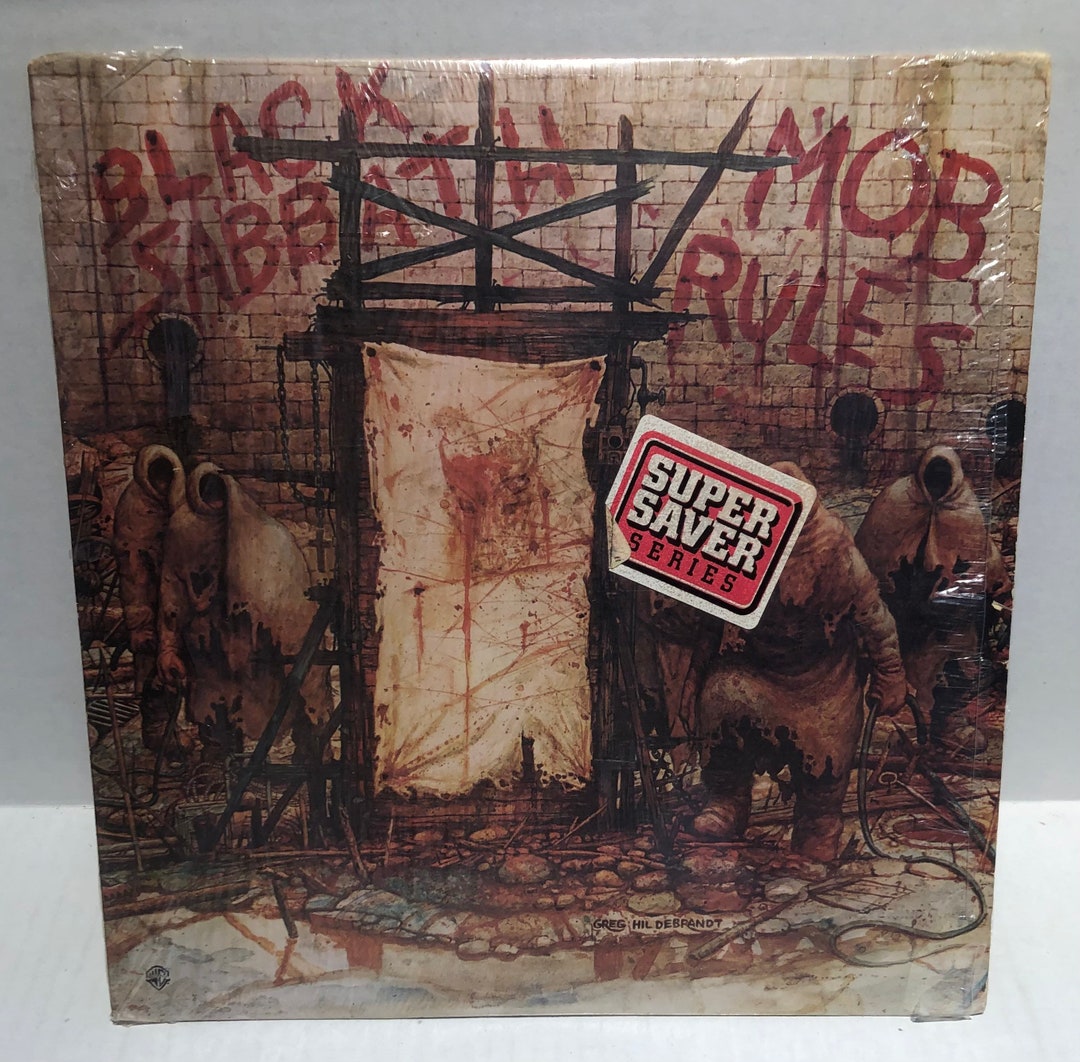 Black Sabbath mob Rules Vinyl Record - Etsy