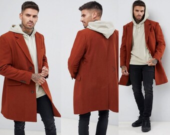 Mens Coat Pattern Etsy