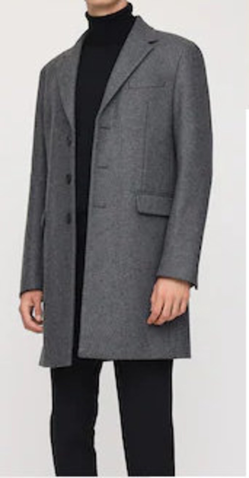 Men Coat Paper Pattern Man Coat Pattern Coat Sewing Pattern Etsy