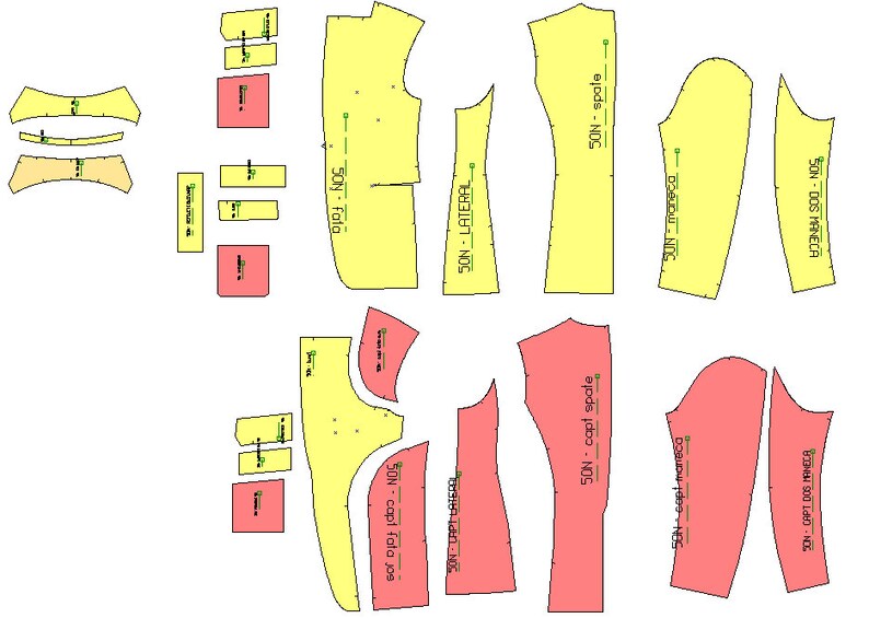 Men Jacket Paper Pattern Etsy