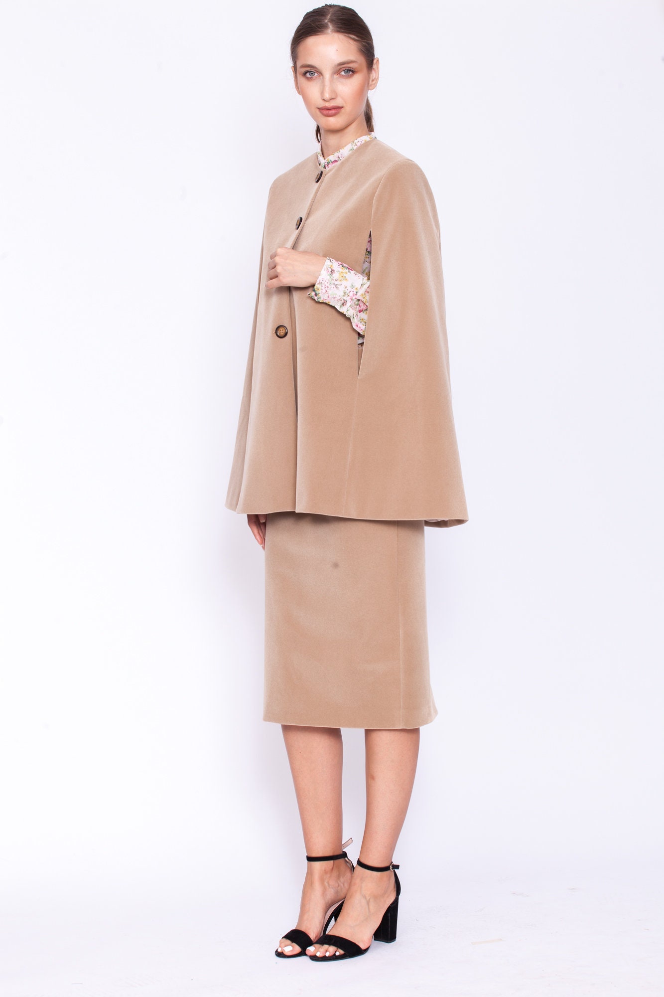 Women Cape Paper Pattern/ Blazer Pattern - Etsy