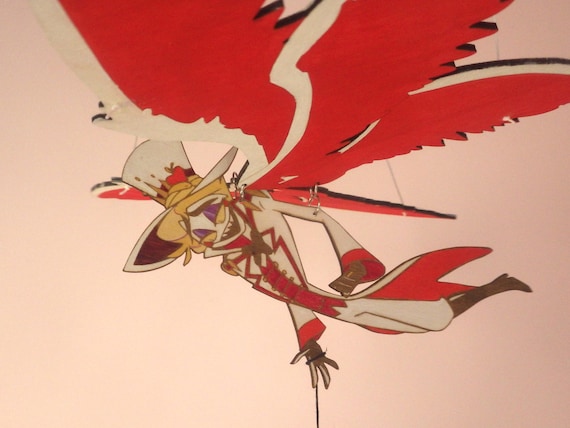 Wooden Mobile – Charlie & Lucifer Morningstar – Hazbin Hotel