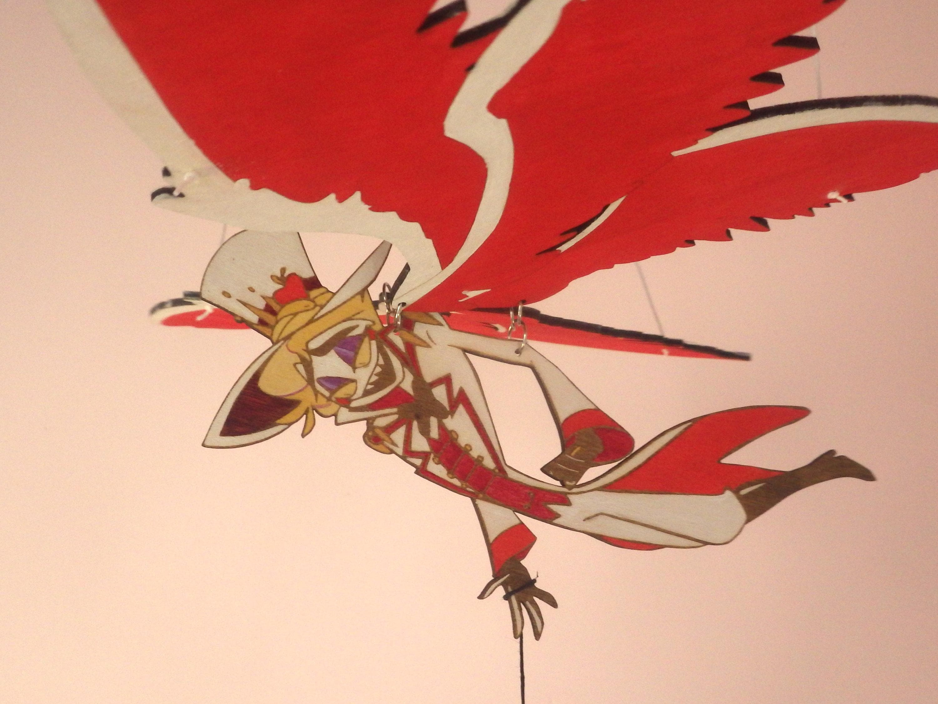 Wooden Mobile – Charlie & Lucifer Morningstar – Hazbin Hotel