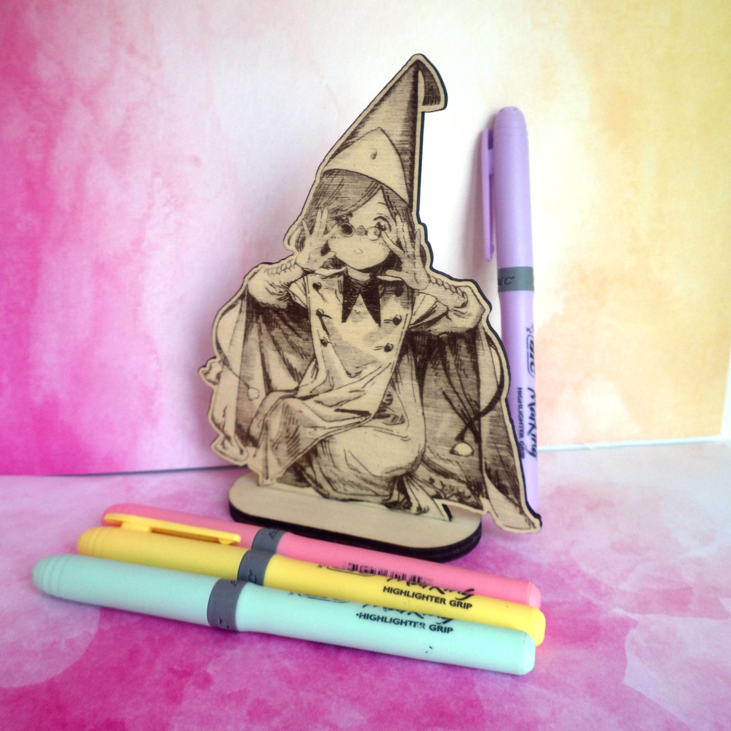 Coco Wooden Standee From the Manga Witch Hat Atelier, Little Witch ...