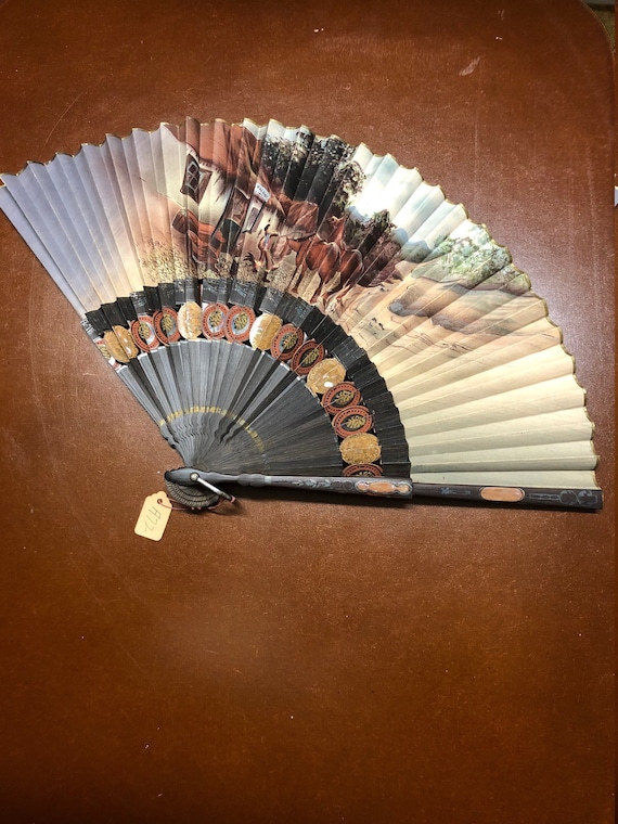 Vintage Folding Hand Fan