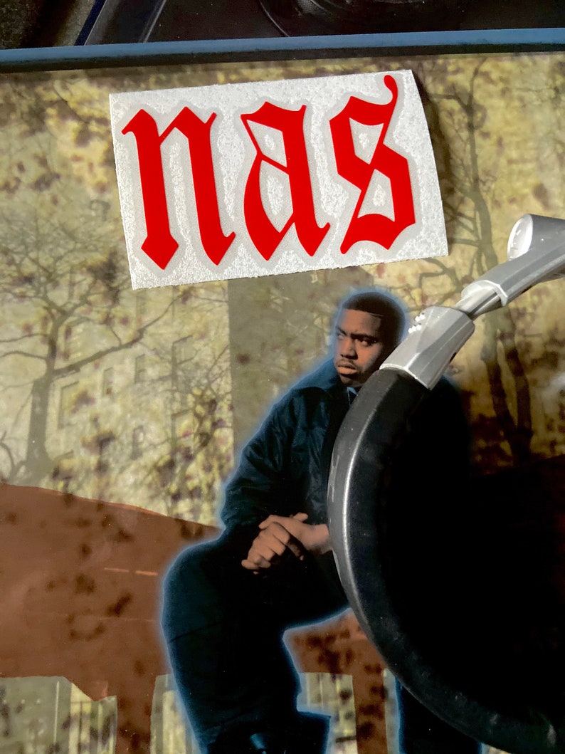 Rap Stickers Nasty Nas Vinyl Decal Hip Hop Decals