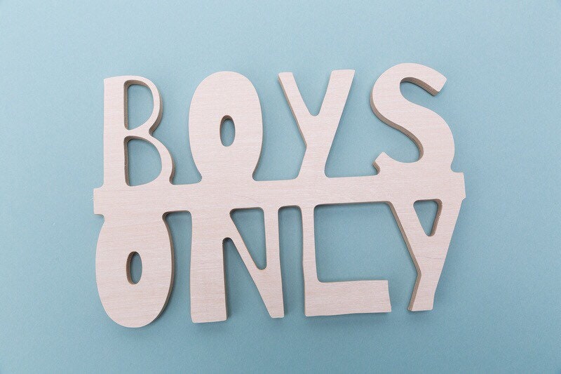 Boys Only Sign Boy Mom Boys Only | Etsy