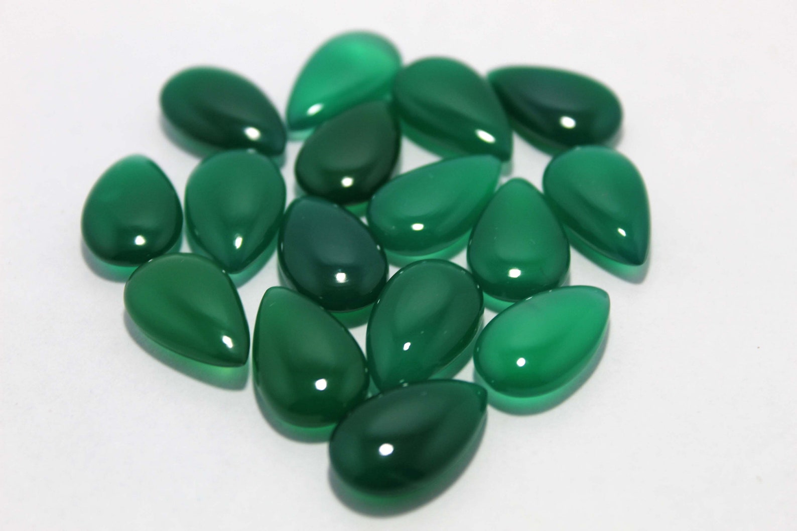 Green Onyx Gemstone Onyx Cabochon Onyx 5MM To 12MM Gemstone Etsy