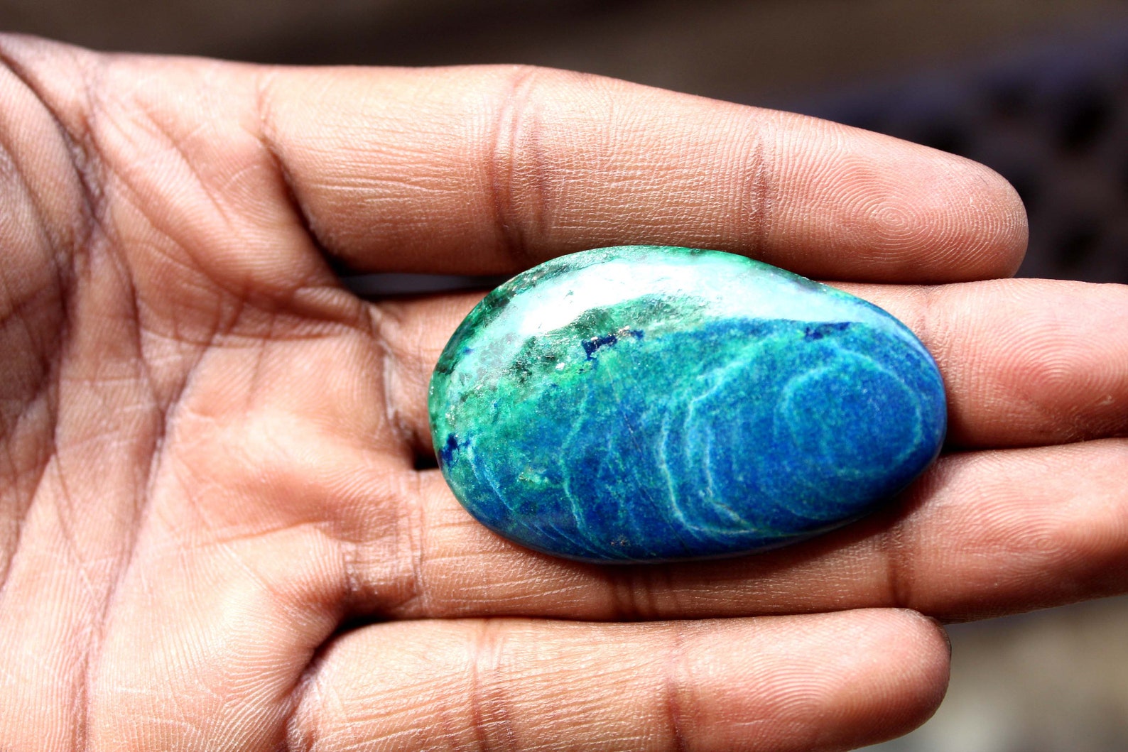 Pierre précieuse turquoise naturelle amazing green mohave Etsy