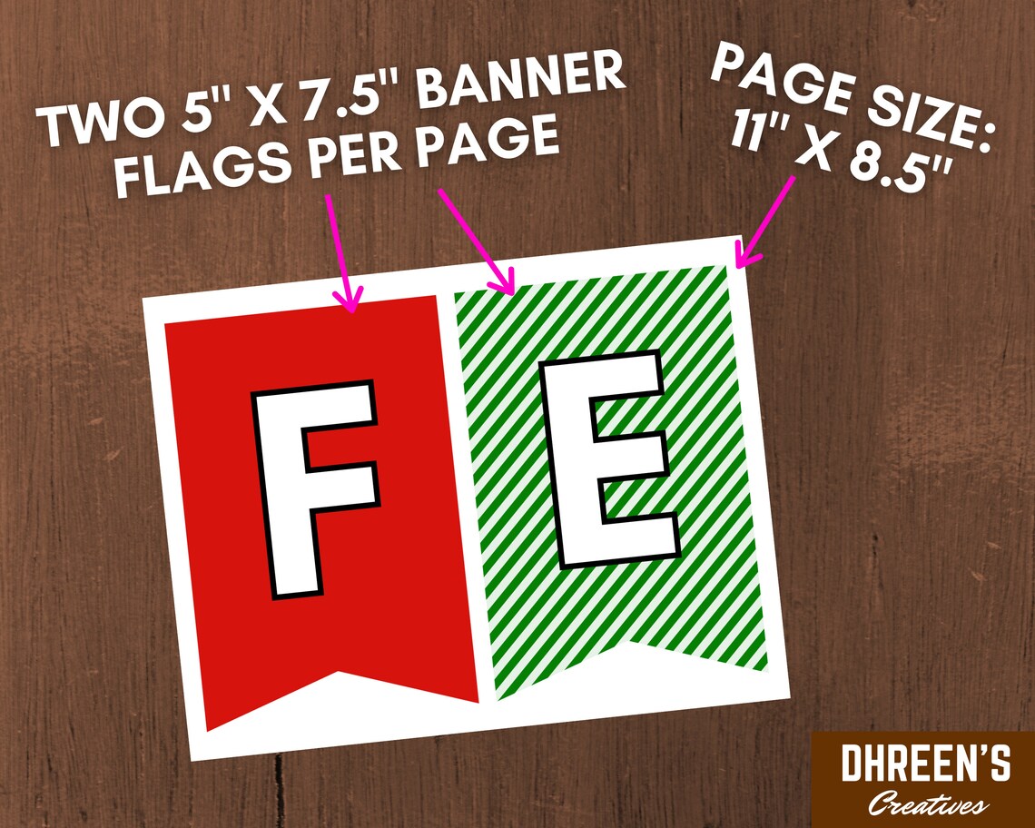 Feliz Navidad Banner Printable Instant Download Xmas Banner - Etsy Canada