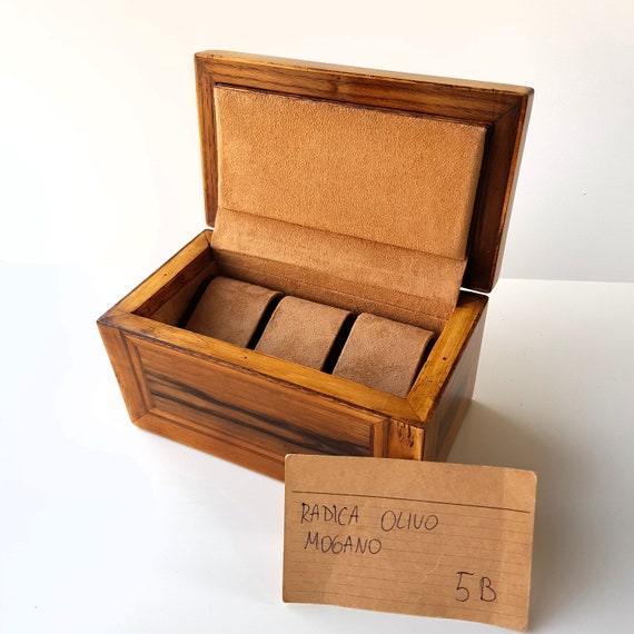 mahogany watch box