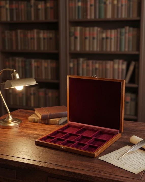 Wooden Coin Case – Handcrafted in Florence