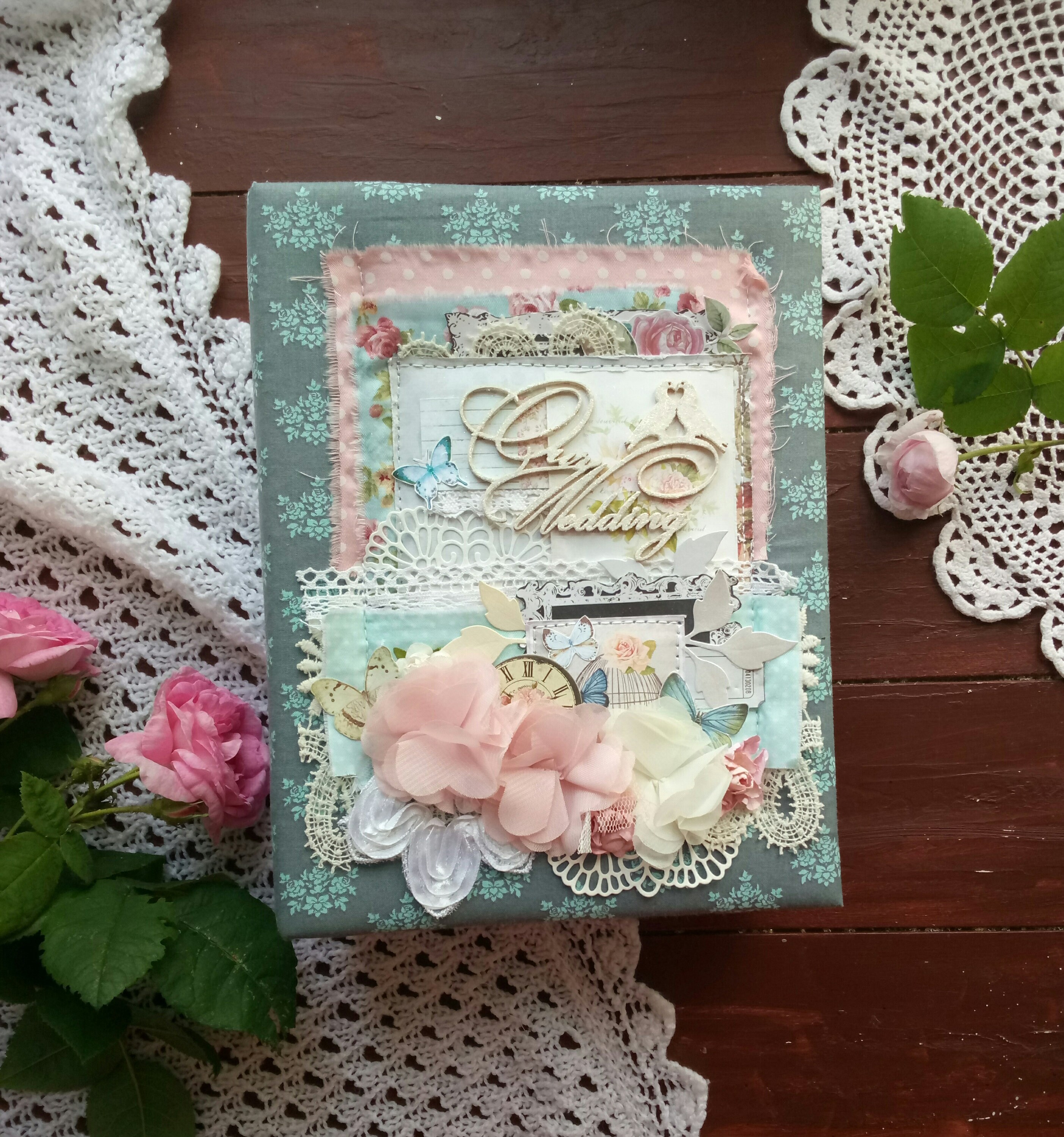 Handmade wedding album Wedding Day album Family album Etsy