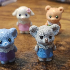 Calico Critters-hars Materiaal popbedel