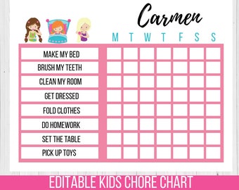 Personal Hygiene Chart Pictures