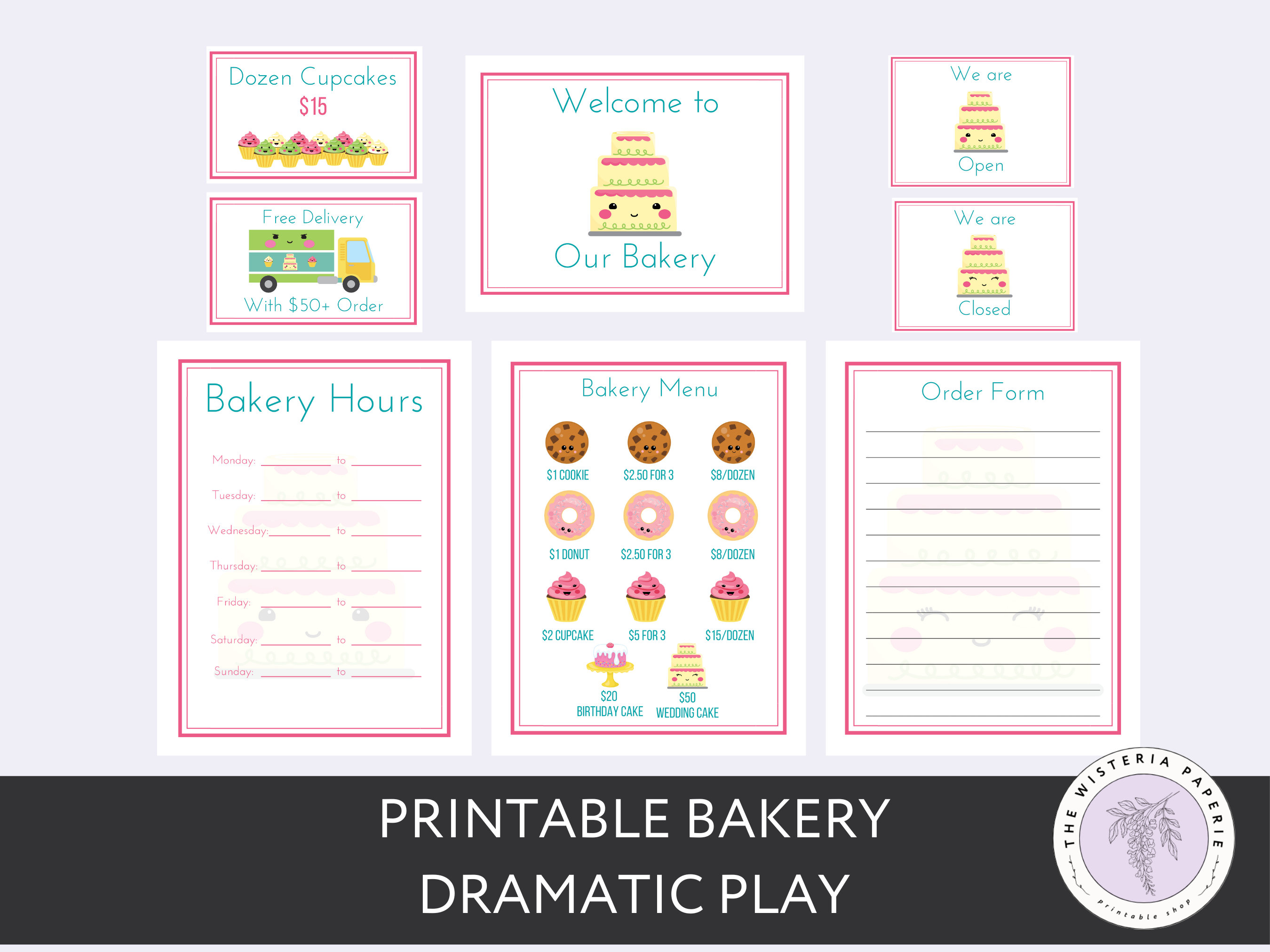 10 Awesome Playroom Ideas  Play bakery, Cute bakery, Bakery display